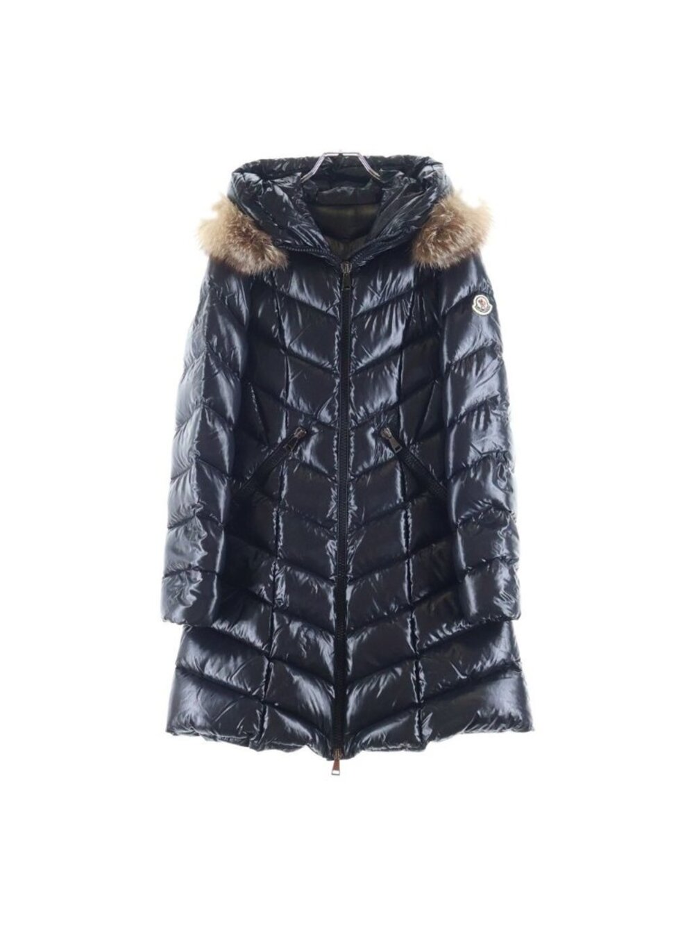 Moncler Fulmarus Down Coat Black